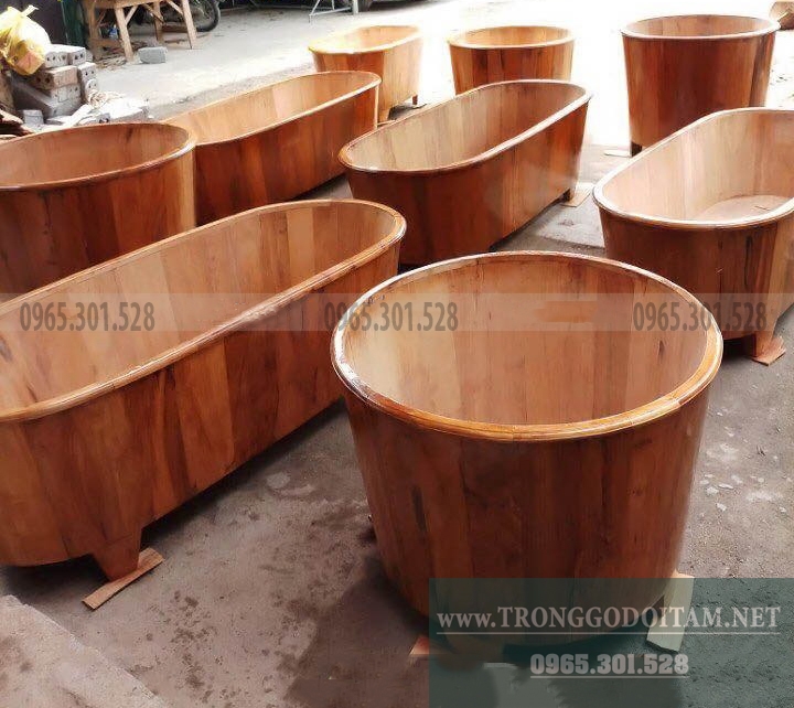 bán bồn tắm bằng gỗ ngọc am chuẩn Hà Giang