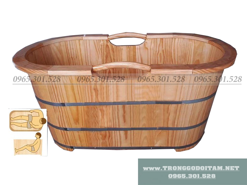 bán thùng tắm bằng gỗ cực kì thông dụng