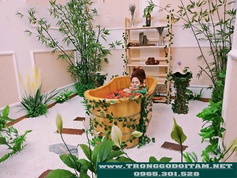 bán bồn tắm gỗ cho spa giá rẻ