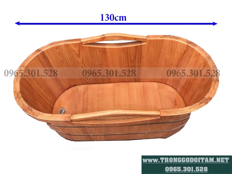 bồn ngâm thuốc. bồn tắm gỗ ngâm người