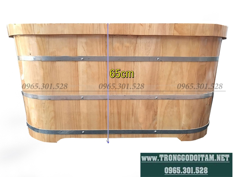 bồn tắm gỗ thuốc