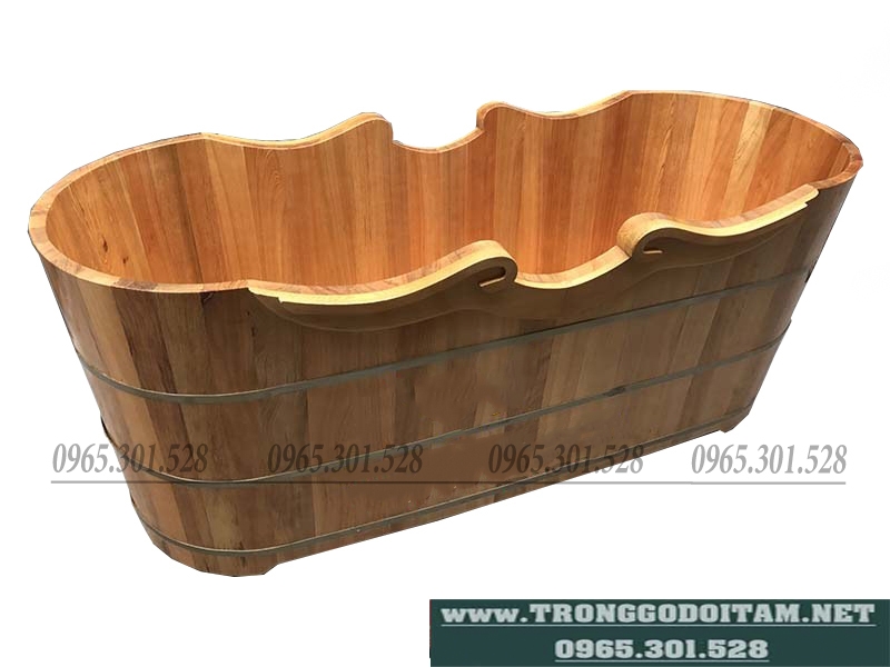 bán bồn tắm gỗ pơ mu xịn 100%