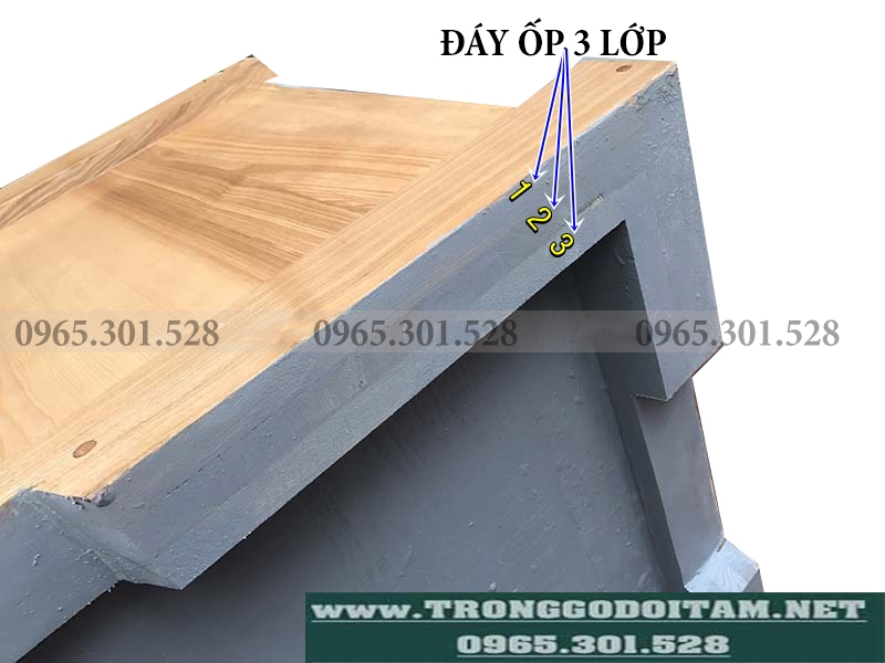 bán bồn tắm gỗ cho spa, đáy 3 lớp chắc chắn