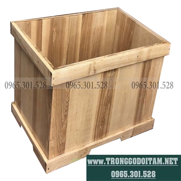 BỒN TẮM GỖ HÌNH VUÔNG GỖ SỒI