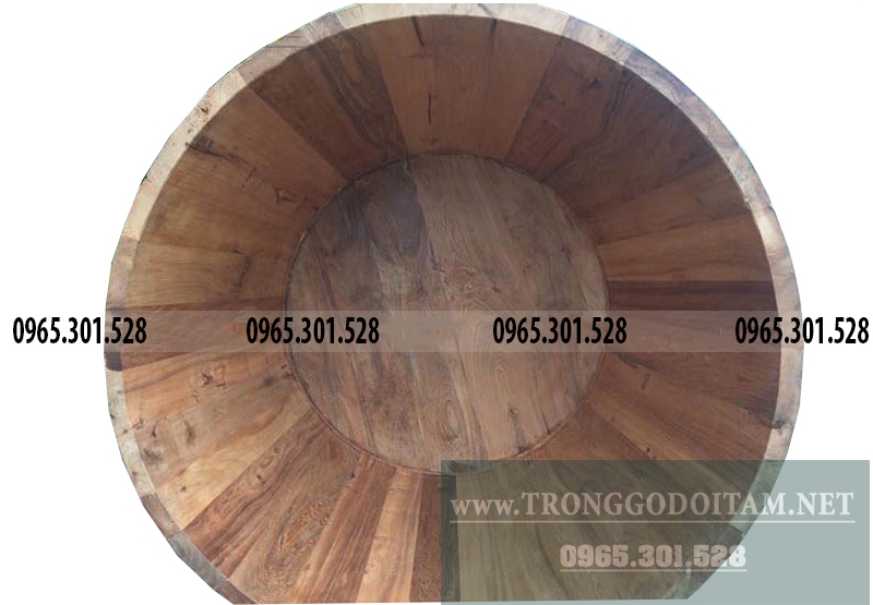 bồn tắm thuốc gỗ ngọc am