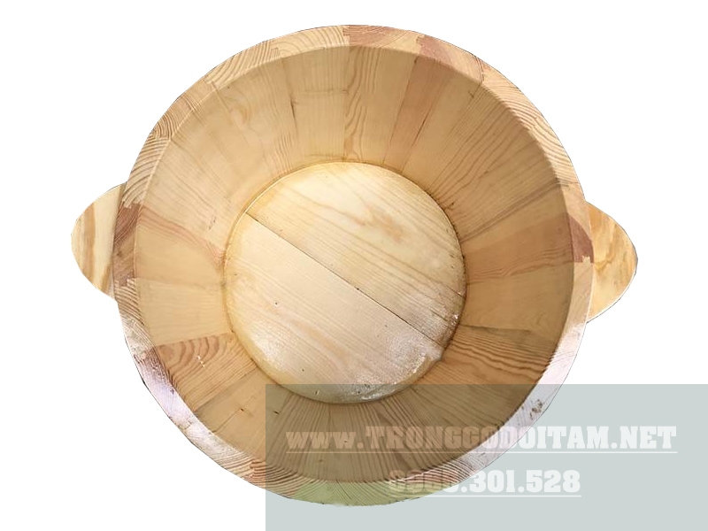 chậu ngâm chân bằng gỗ