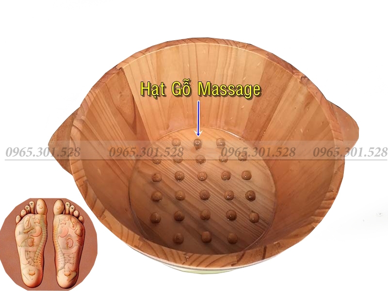 Bán chậu gỗ ngâm chân, chậu ngâm chân massage