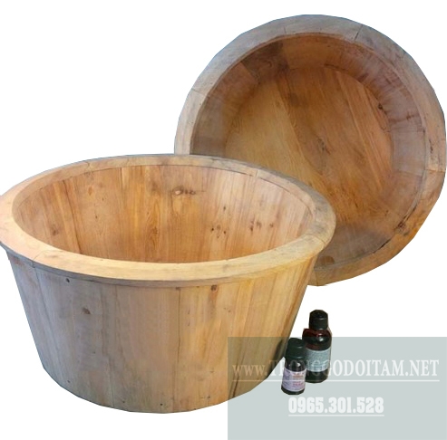 CHẬU NGÂM CHÂN GỖ NGỌC AM