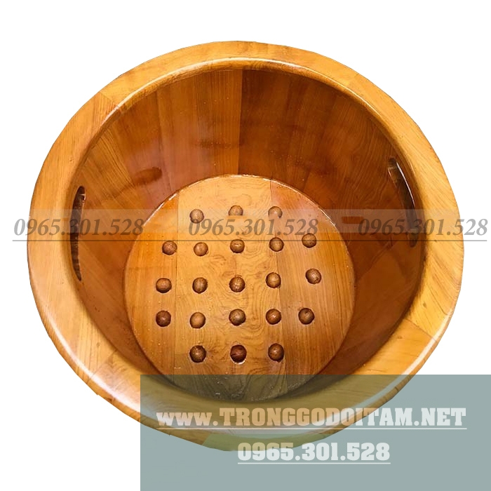 bán chậu gỗ ngâm chân massage