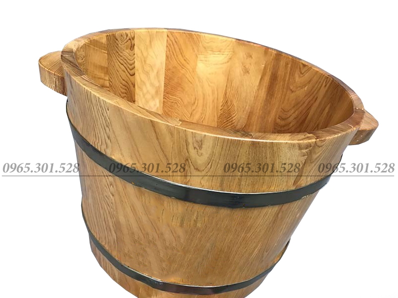 chậu gỗ ngâm chận tại hà nội