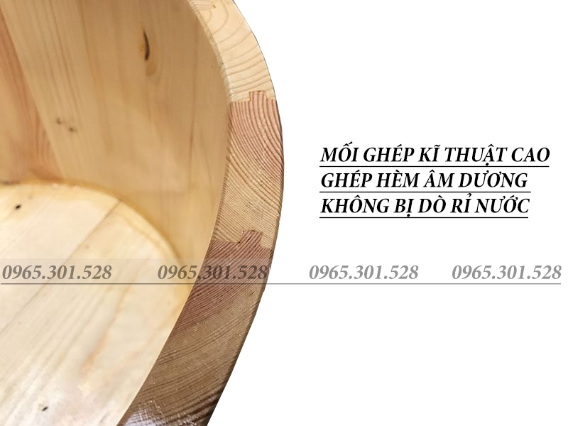 bán chậu gỗ ngâm thuốc
