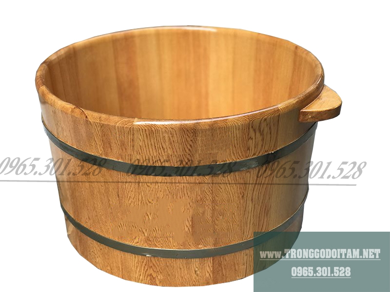 Bán chậu ngâm mông bằng gỗ Pơ Mu