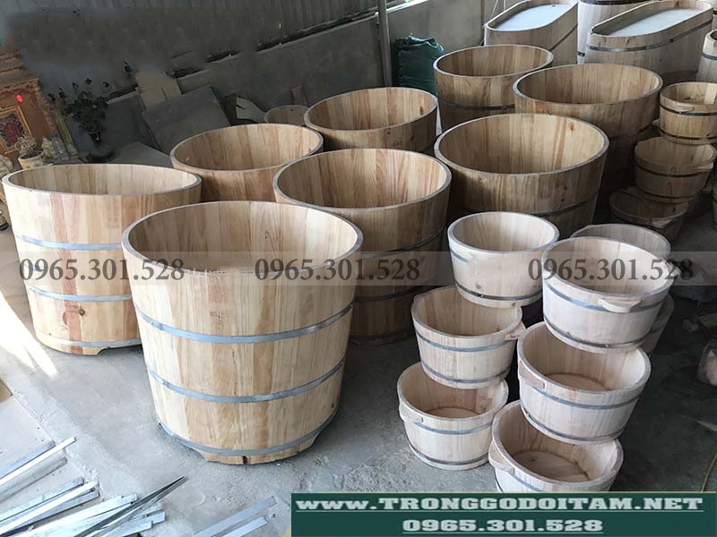 xưởng sản xuất bồn tắm gỗ cho các spa, khách sạn trên toàn quốc
