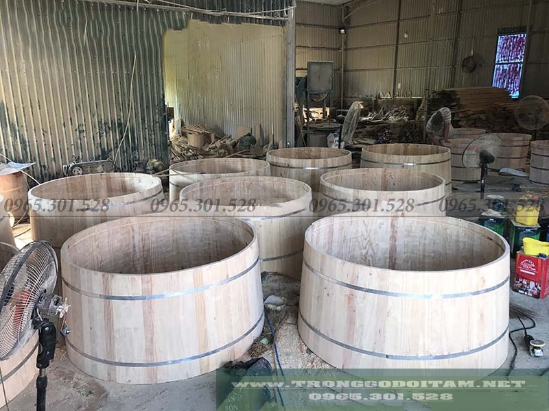 xưởng bồn tắm gỗ uy tín