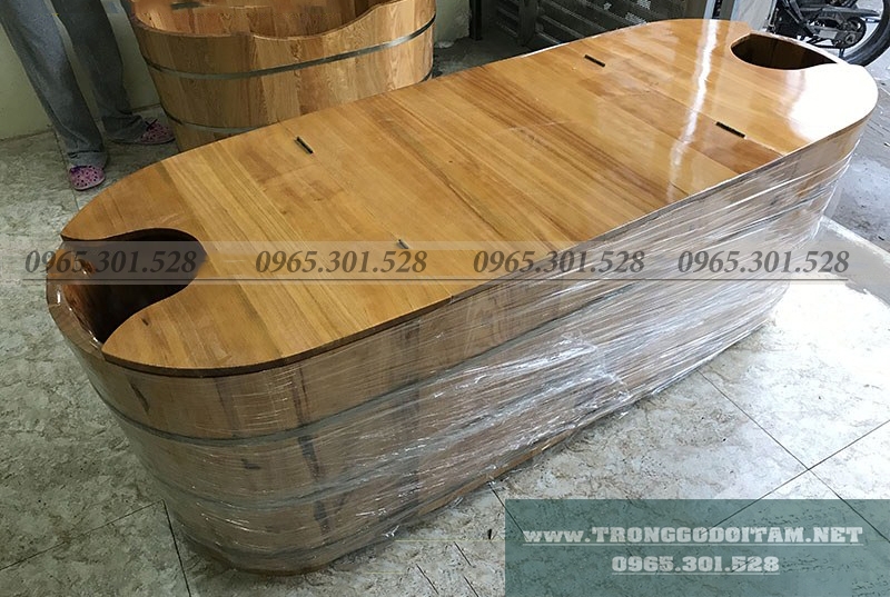 thùng gỗ xông hơi 2 người