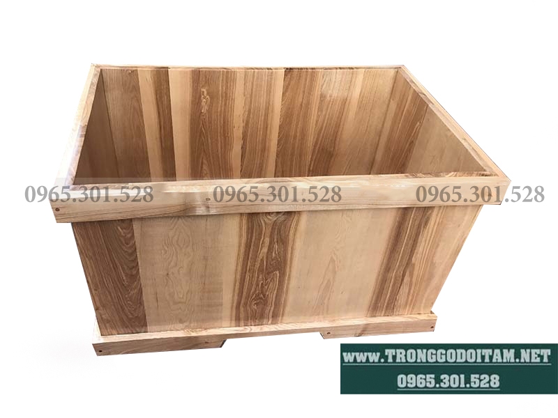 thùng tắm gỗ vuông giá rẻ
