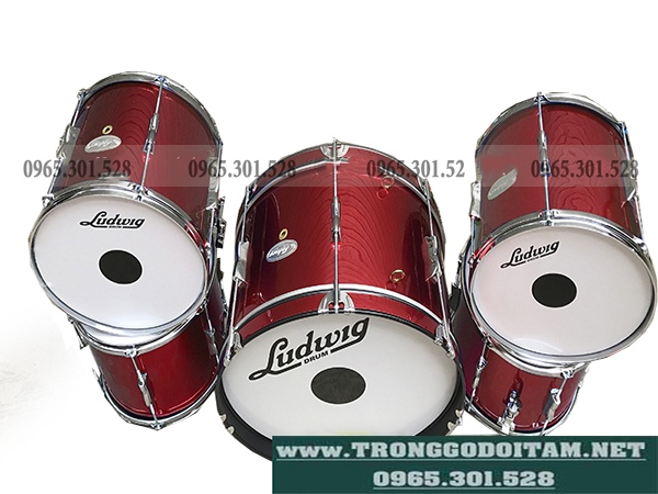 TRỐNG ĐỘI NGHI THỨC LIDWIG ĐỎ