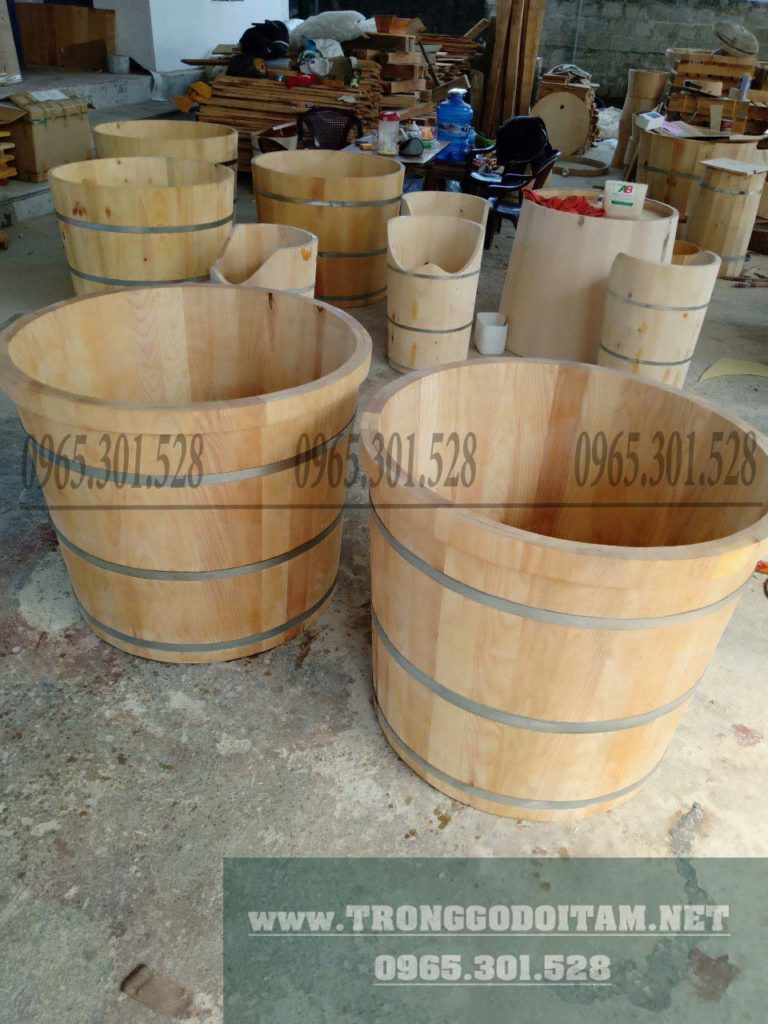 xưởng sản xuất bồn tắm gỗ chuyên cấp cho các đại lý
