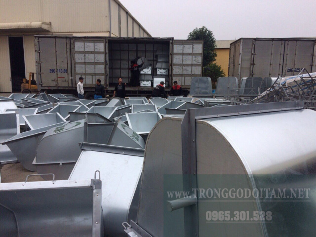 xưởng sản xuất xe gom rác