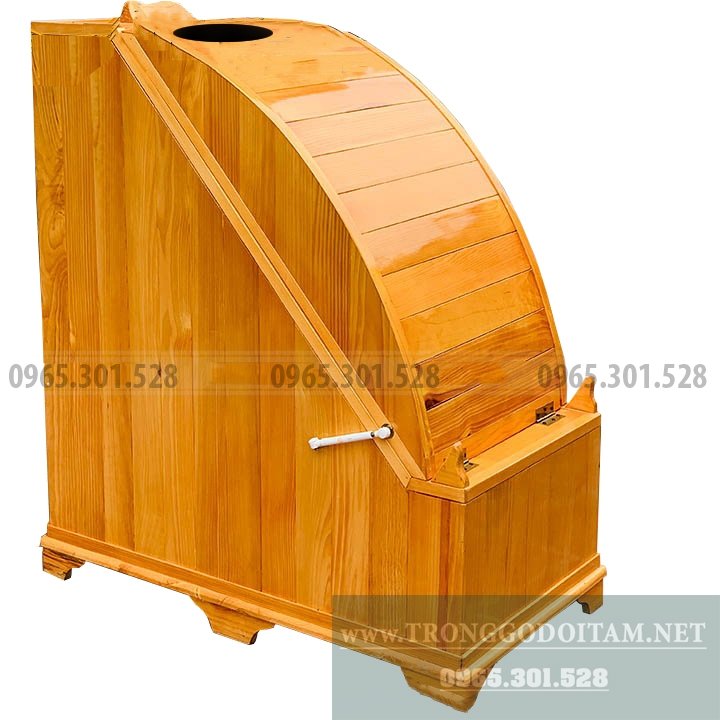 Thùng gỗ xông hơi Spa độc đáo, sử dụng được tại nhà
