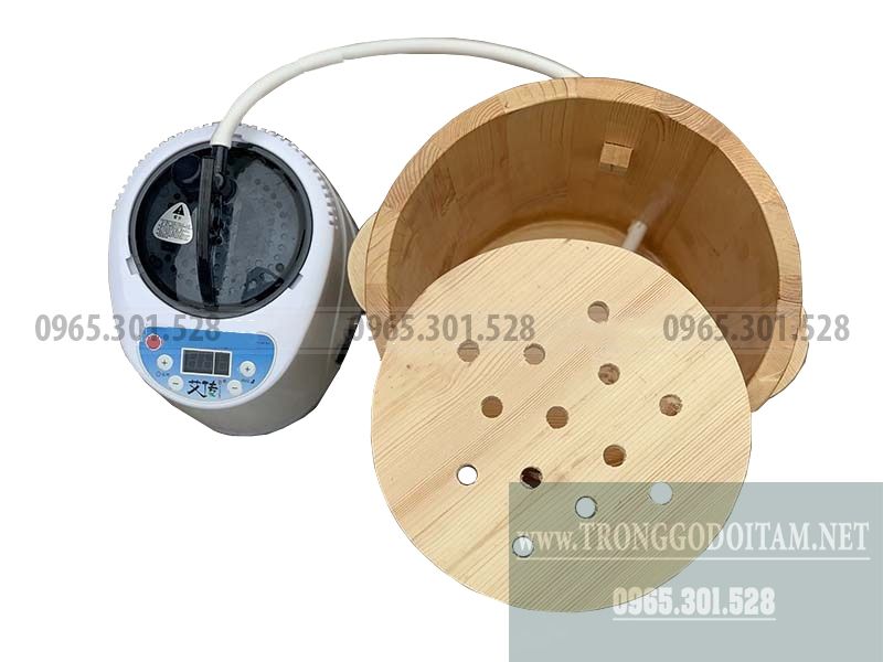 Chậu gỗ xông đầu giá rẻ, dễ dàng sử dụng ngay tại nhà
