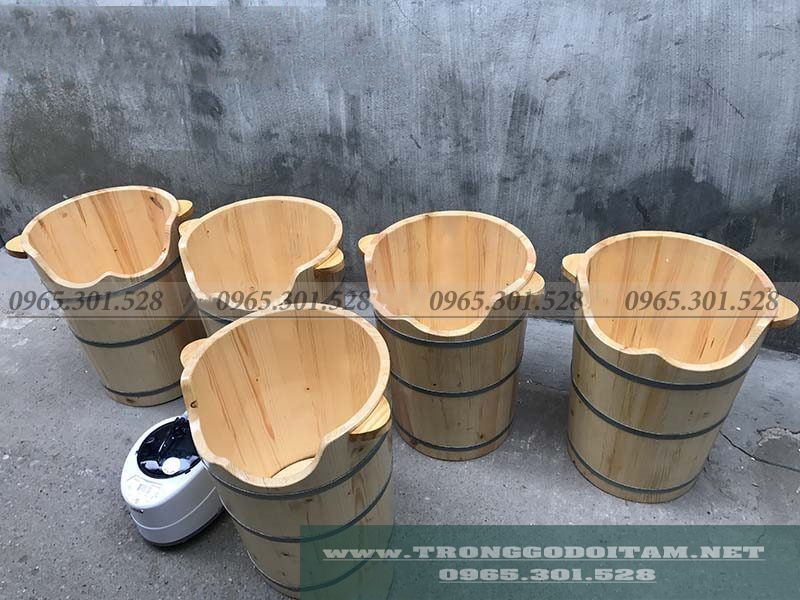 Chuyên phân phối sỉ lẻ chậu ngâm chân gỗ Pơ Mu, gỗ Thông, đảm bảo chất lượng uy tín. Lỗi rò gỉ được đổi mới