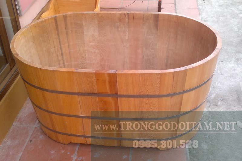 bồn tắm gỗ thanh lý