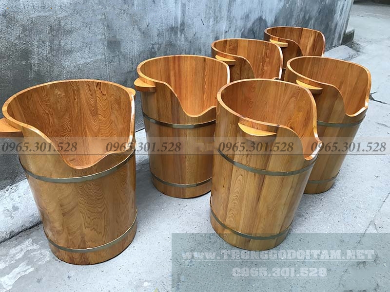 Bán chậu gỗ ngâm chân, thùng gỗ xông hơi chân sỉ và lẻ trên toàn quốc