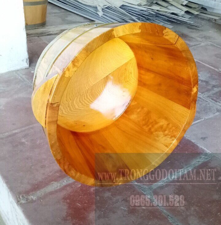 chậu ngâm chân bằng gỗ tại hà nội