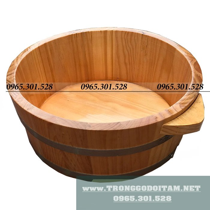 Chậu rửa mặt bằng gỗ độc đáo