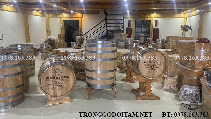 cơ sở sản xuất thùng rượu gỗ sồi uy tín