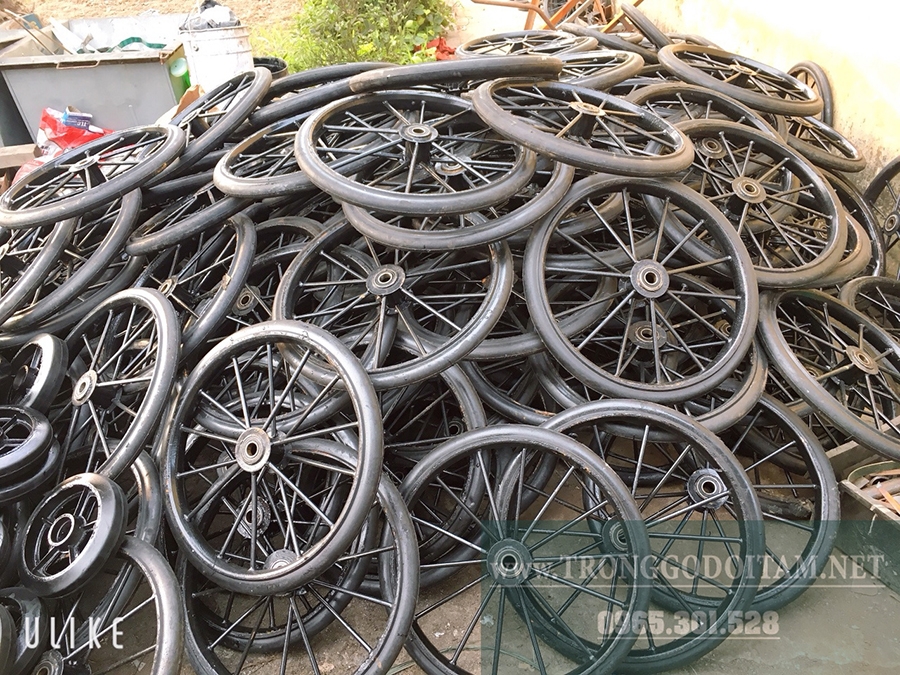 đại lý bánh xe gom rác đẩy tay