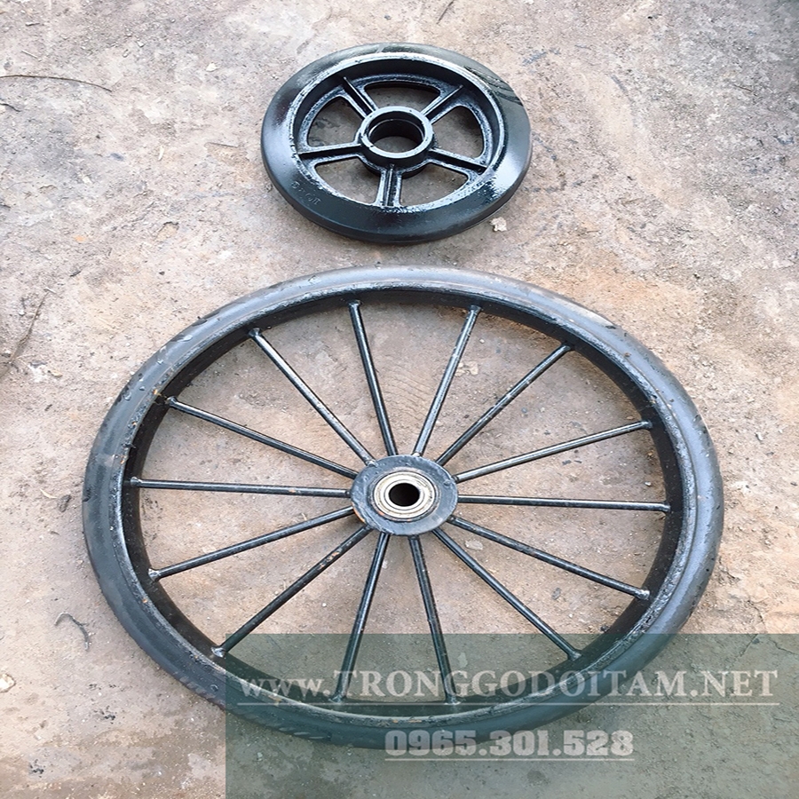 BÁNH XE ĐẨY RÁC