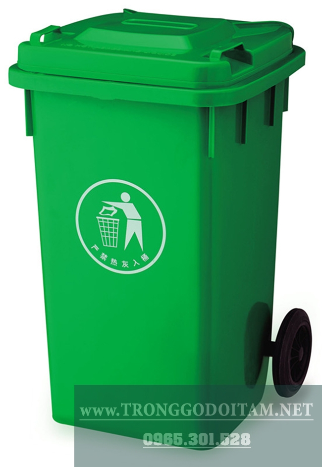 thùng đựng rác nhựa composite 240l