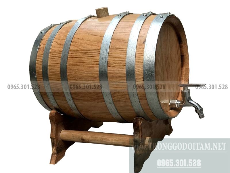 bán thùng thùng gỗ sồi nhập khẩu ngâm rượu 20l, 30, 50, 100l, 200l, 300l