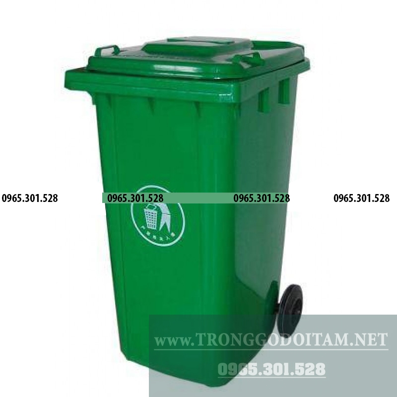 giá thùng rác nhựa 240l