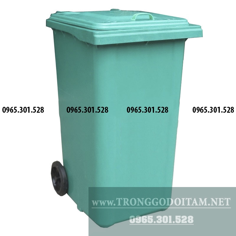 GIÁ THÙNG RÁC NHỰA 240L COMPOSITE