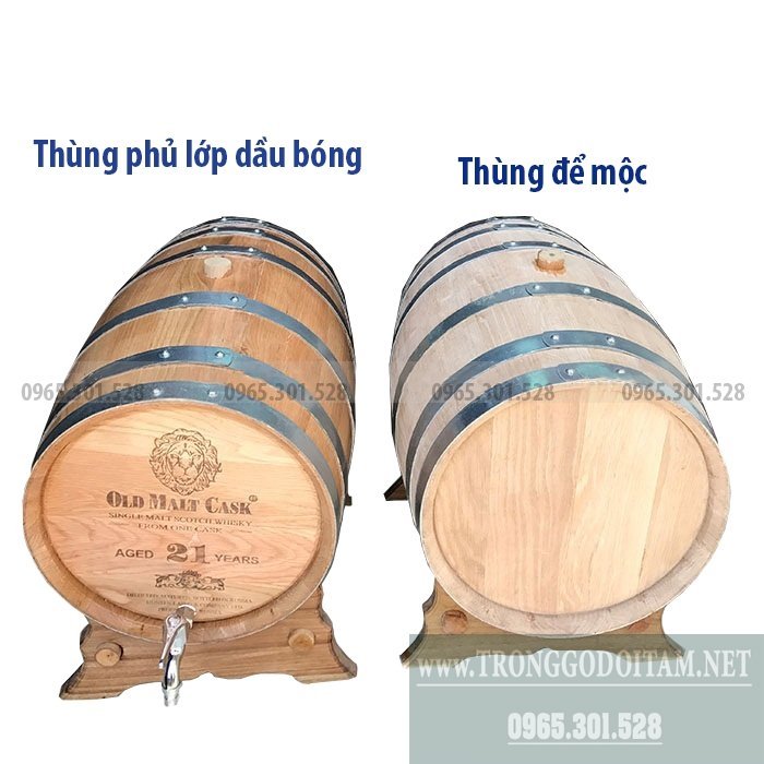 Chất lượng thùng gỗ sồi việt nam không thua kém thùng gỗ sồi nhập khẩu