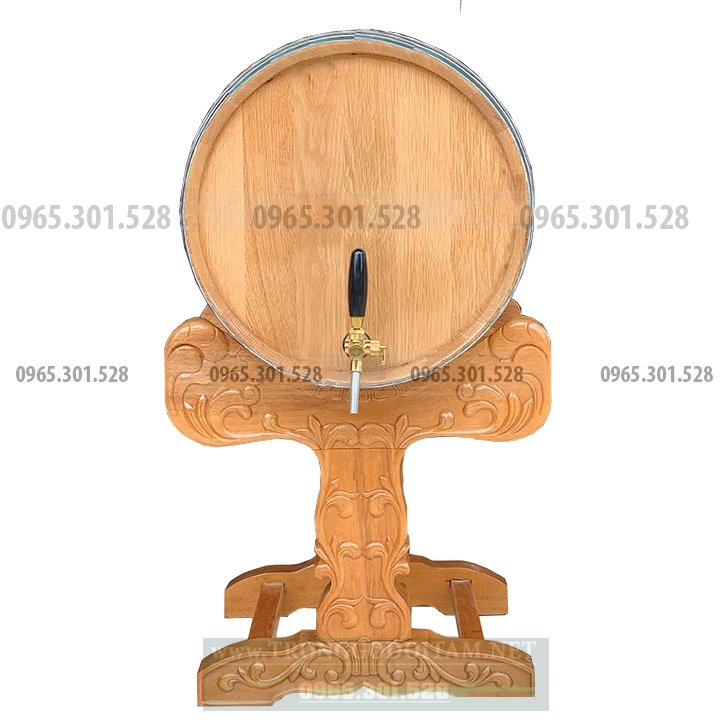 Thùng gỗ sồi đựng rượu vang được làm từ nguyên liệu gỗ Sồi nhập khẩu
