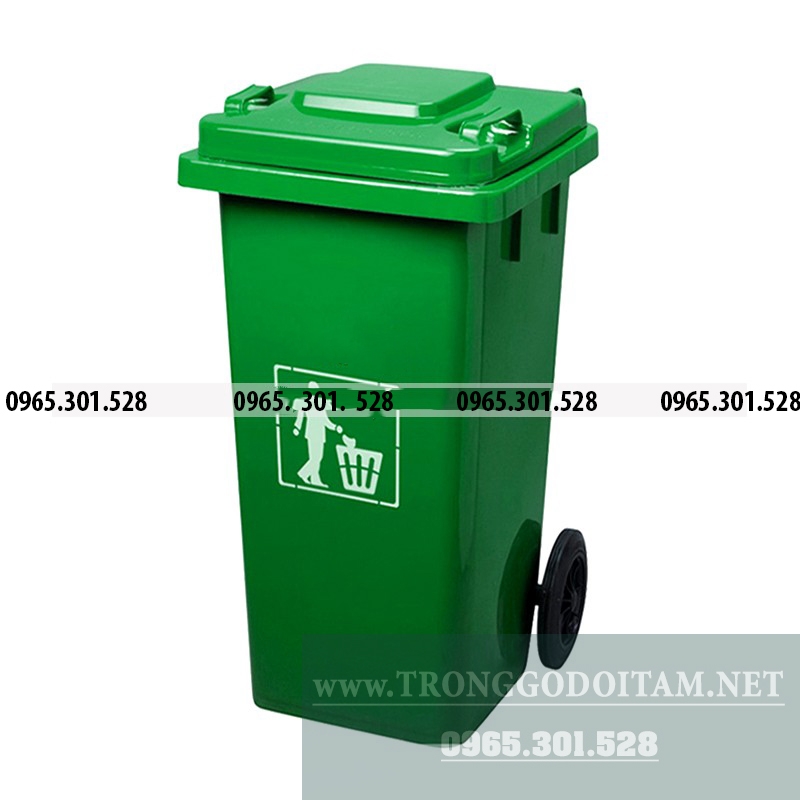 GIÁ THÙNG RÁC NHỰA 120L COMPOSITE