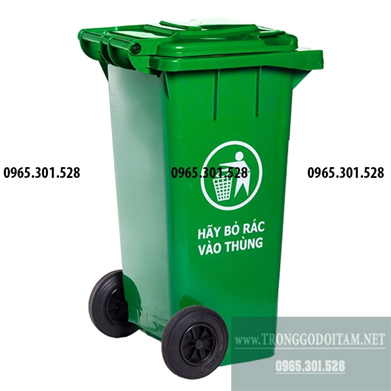 thùng nhựa đựng rác 120l có nắp
