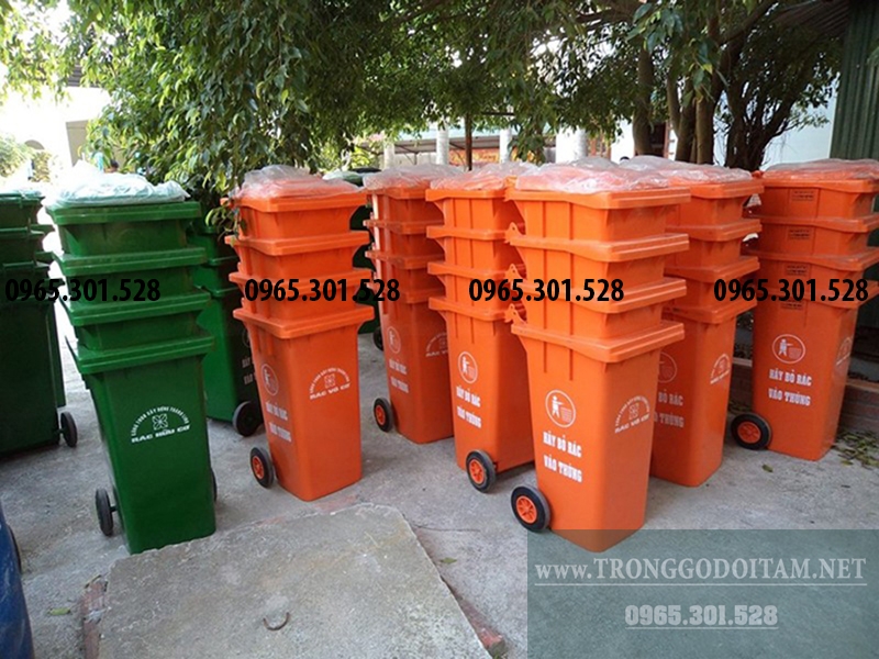 thùng rác nhựa Duy Tân
