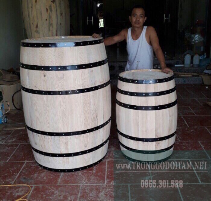 thùng gỗ sồi giá rẻ