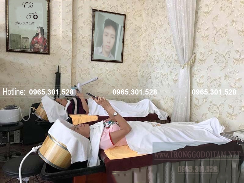 thùng xông hơi tóc cho các spa chuyên nghiệp