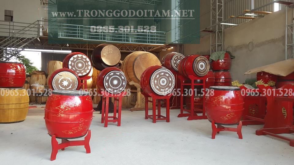 Bán trống gỗ Đọi Tam chuẩn chất lượng