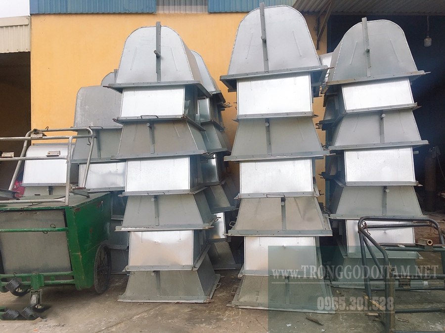 xưởng xe gom rác 400l