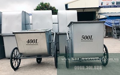 BÁO GIÁ XE GOM RÁC ĐẨY TAY
