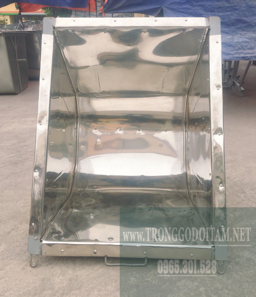 xe gom rác thùng inox chất lượng giá rẻ