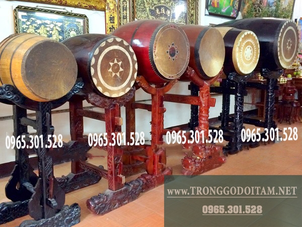 các mẫu trống nhà chùa