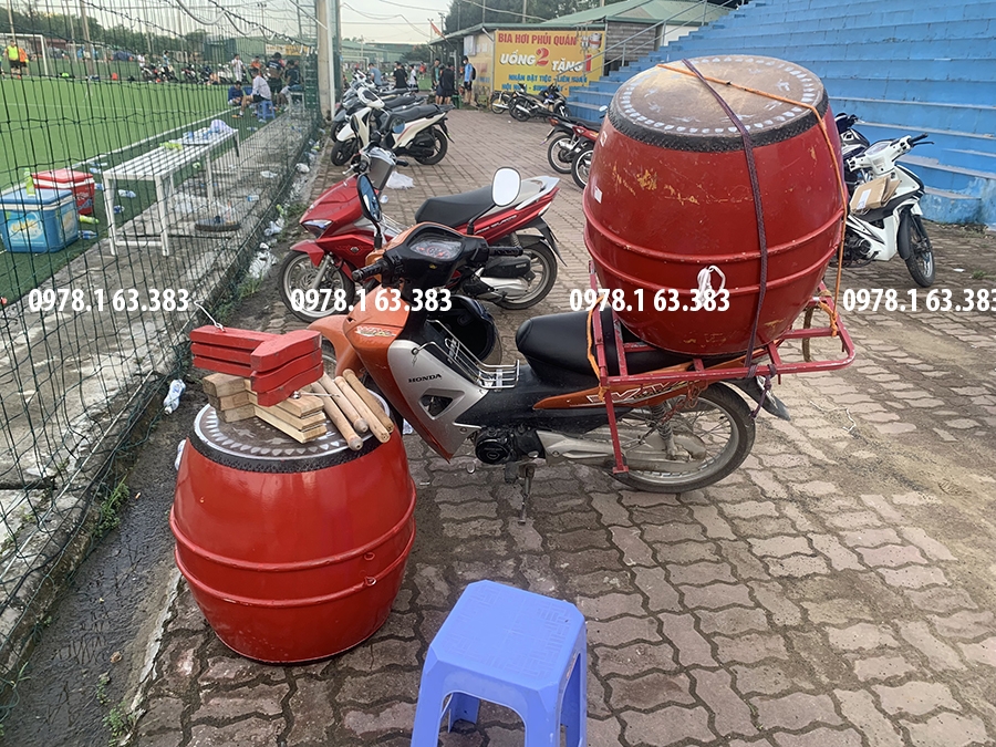 cho thuê trống cổ vũ bóng đá để đá các giải